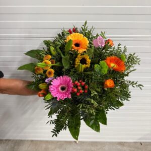 Klassiek boeket gerbera gemengd