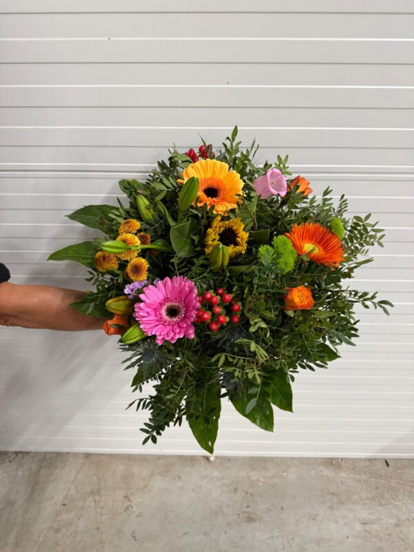 Klassiek boeket gerbera gemengd