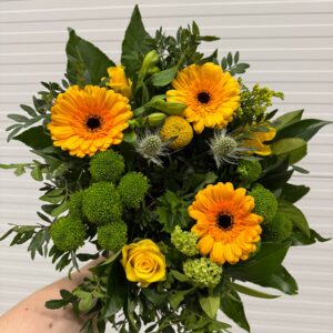 Klassiek boeket gerbera oranje